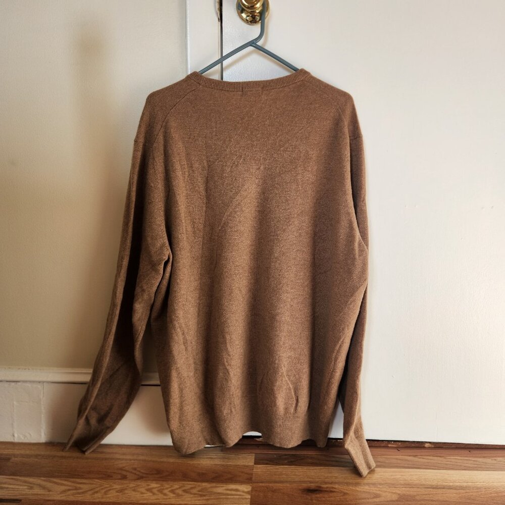 Uniqlo Men's 100% Cashmere Sweater -- Beige, Size XXL - Picture 3 of 6